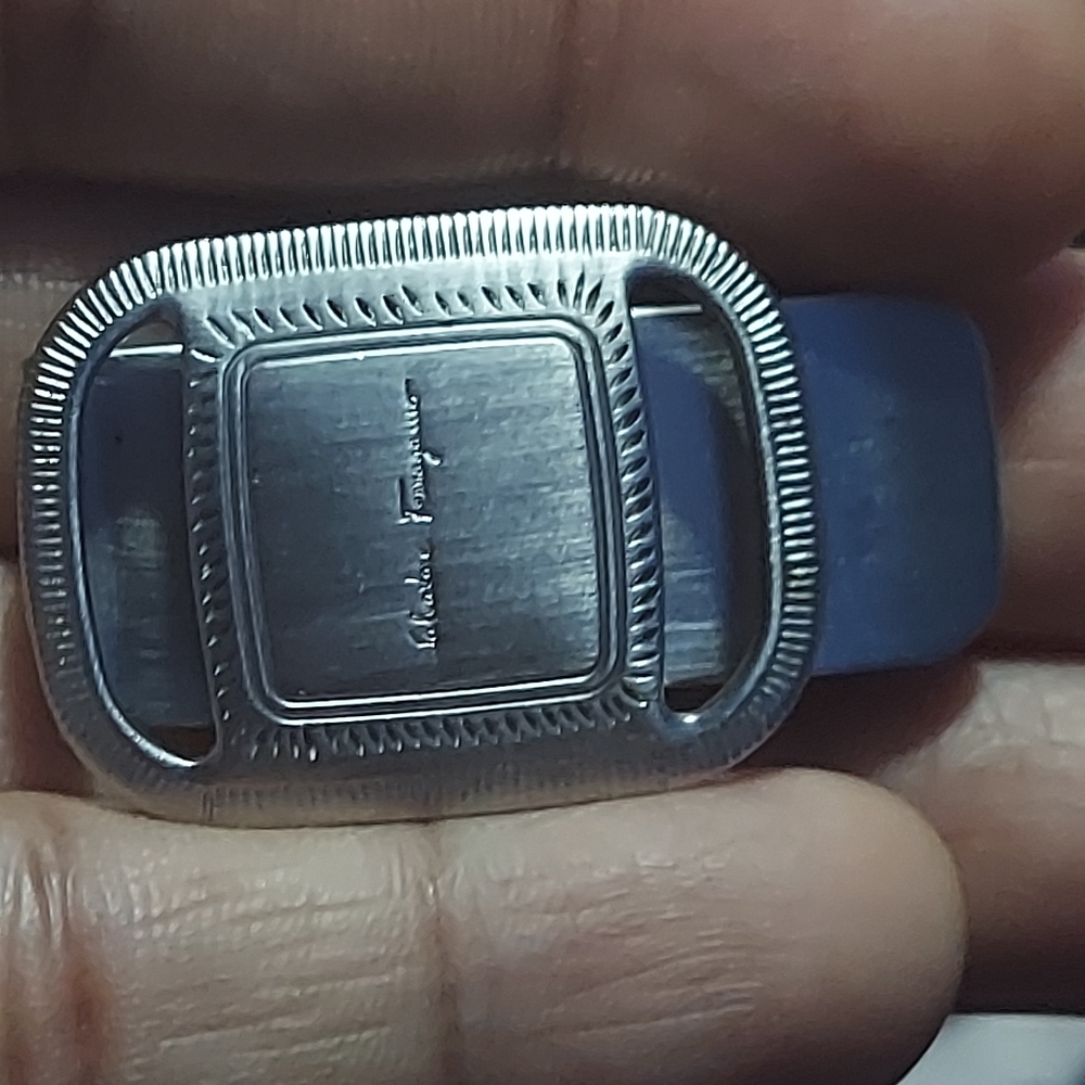 100% silver money clip